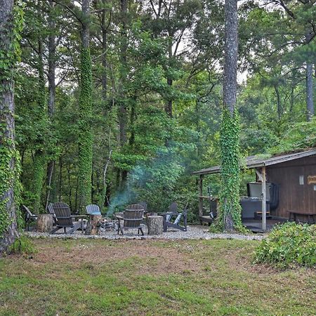Luxury Pearcy Cabin With 5 Private Acres And Hot Tub! Exterior foto