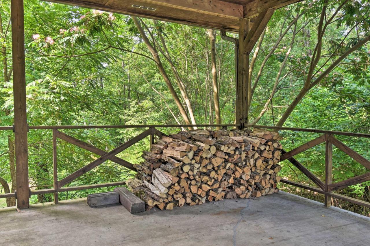 Luxury Pearcy Cabin With 5 Private Acres And Hot Tub! Exterior foto