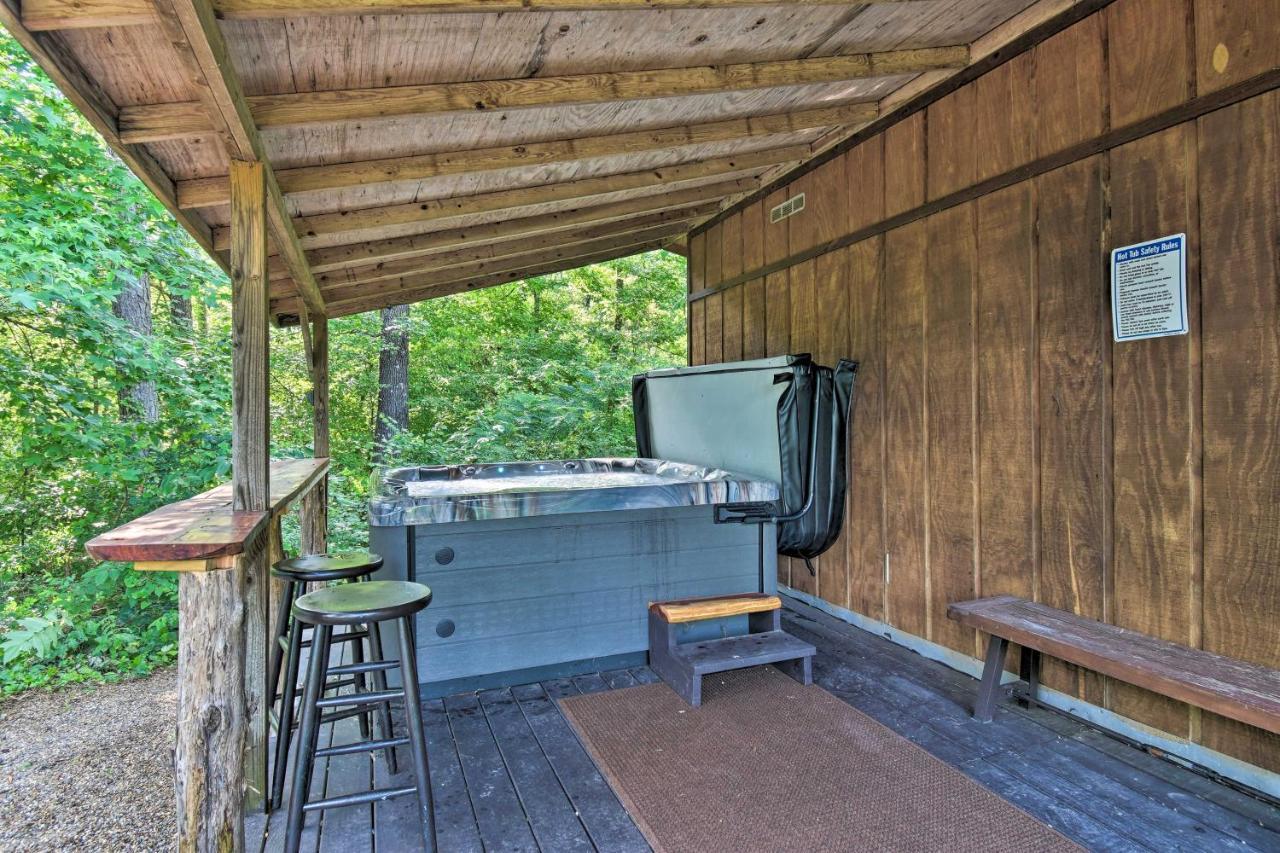 Luxury Pearcy Cabin With 5 Private Acres And Hot Tub! Exterior foto